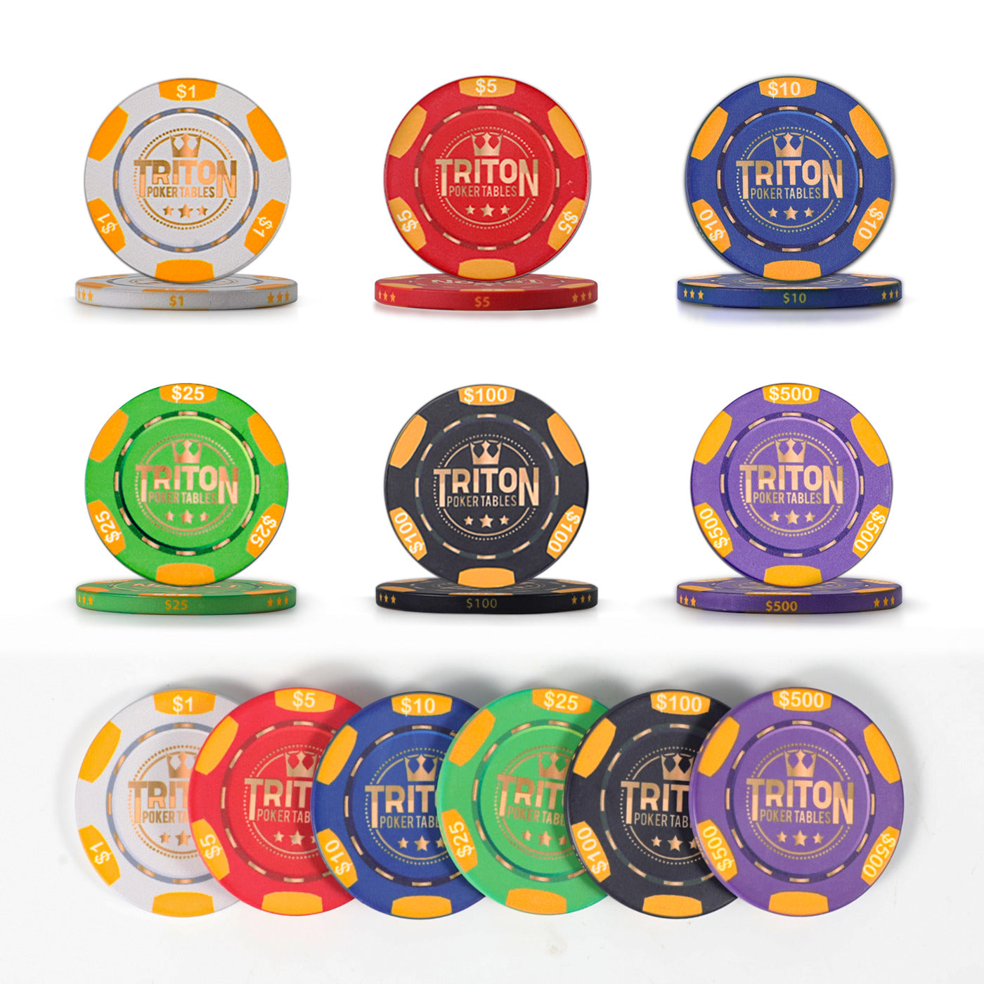 Triton Premium Poker Chips Sets