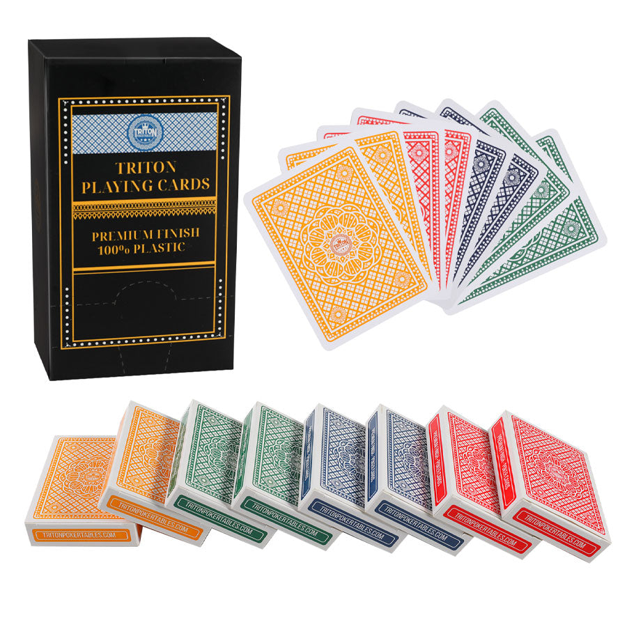 Triton Poker Tables Premium Poker Playing Cards (Jumbo Index)