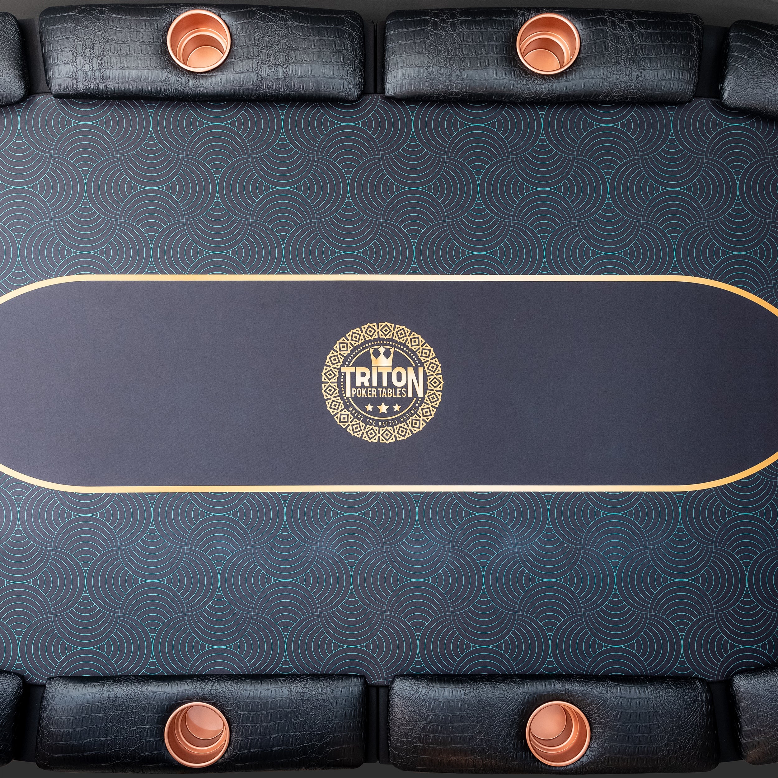 Triton Portable Poker Mat with Carry Case